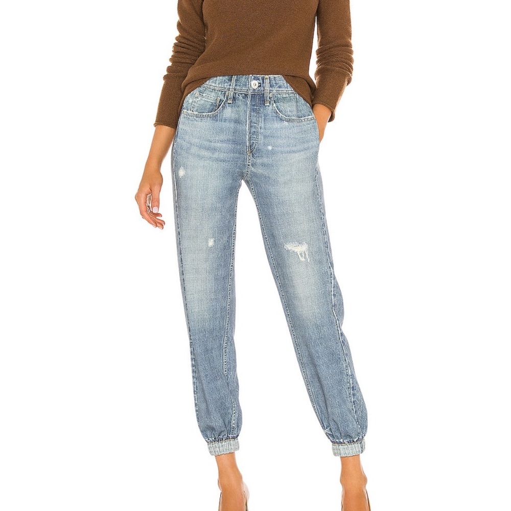 Rag & Bone Miramar Relaxed Jogger - Size Large. Color Glass Hill.